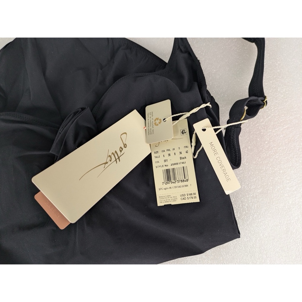 Gottex Rose Bud Full Coverage Shaped One Piece Swimsuit - Picture 10 of 16